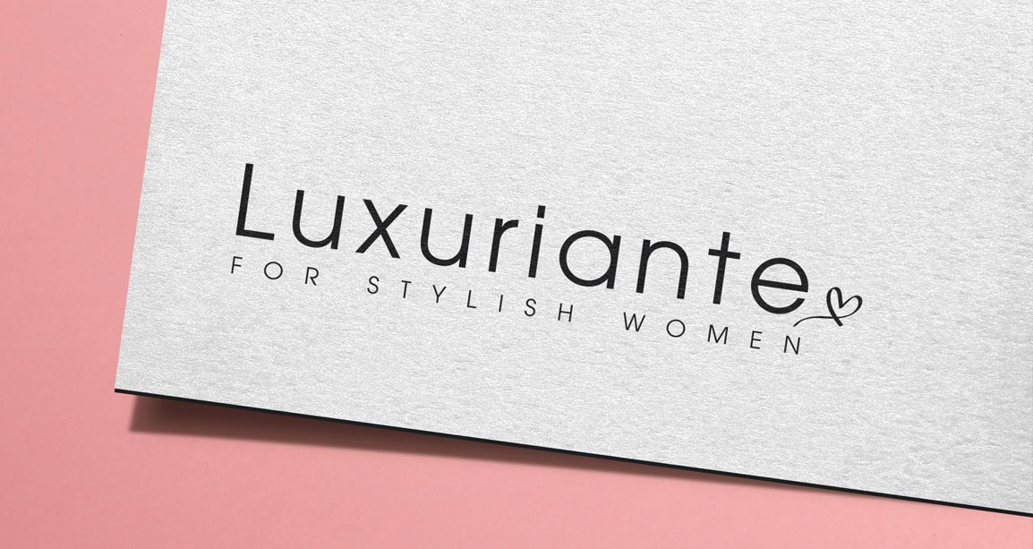 Criação de Logotipo para Luxuriante Store